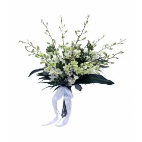 Bunch Of Flowers With White Orchids - 1