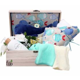 Newborn Gift Box - Whale  - 1