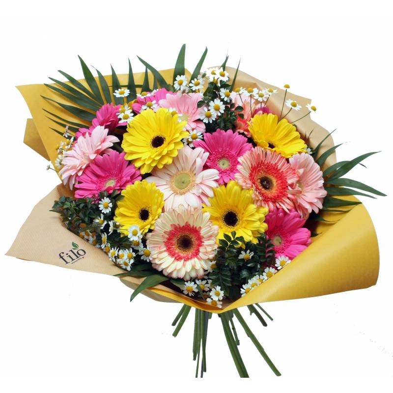 Pastel Gerberas | Online Flowershop 