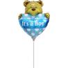 Foil Teddy Bear Balloon It's a Boy - 1