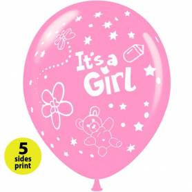 Latex Balloon  It's a Girl  - 1