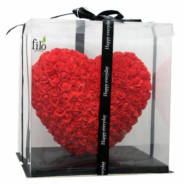 Forever Roses Heart in a Box - 1