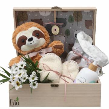 Newborn Gift Box Sloth - 1