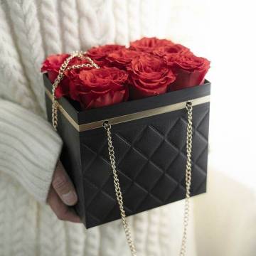 Chanel Bag with Forever Roses - 1