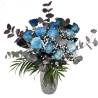 Bouquet 12 Blue Roses - 1