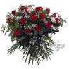 Bouquet With 24 Red Roses - 1